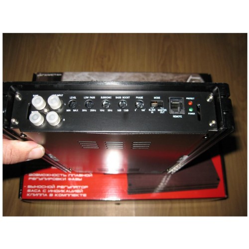 Автомобильный усилитель Урал AKM 1.700 (черный) 4