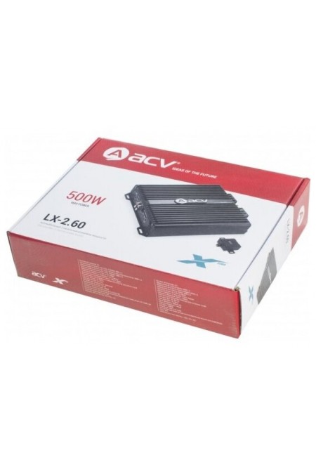 Усилитель ACV LX-2.60 двухканальный (черный) 7