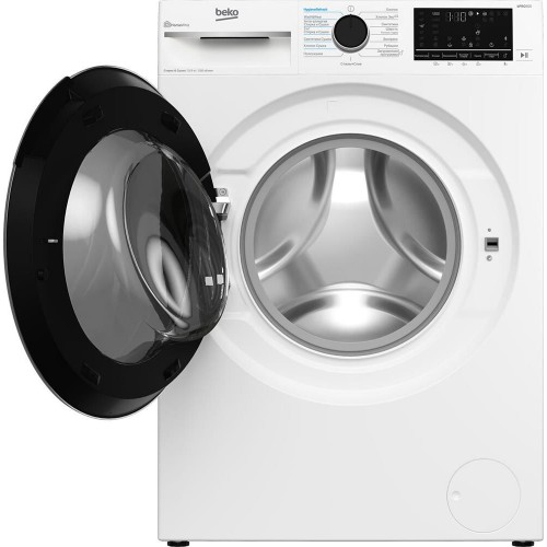 Стиральная машина с сушкой Beko B3DFR57H23W (белый/черный люк) 2