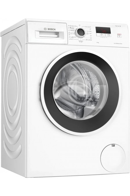 Стиральная машина Bosch WGE03200BY (белый/черный люк) 1