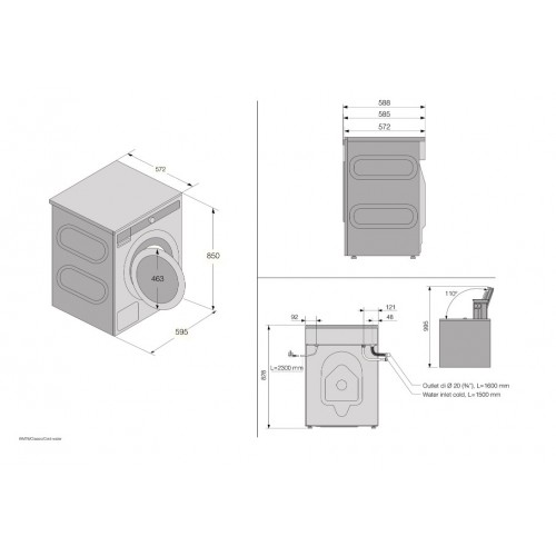 Стиральная машина Asko W1094W (белый) 4