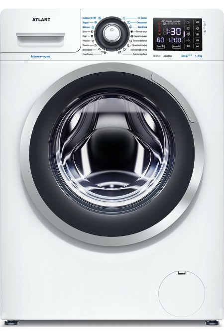Стиральная машина Атлант 70С1214-А-01 Aqua-STOP (белый/черный люк) 