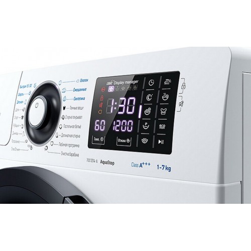 Стиральная машина Атлант 70С1214-А-02 (белый/черный люк) 5