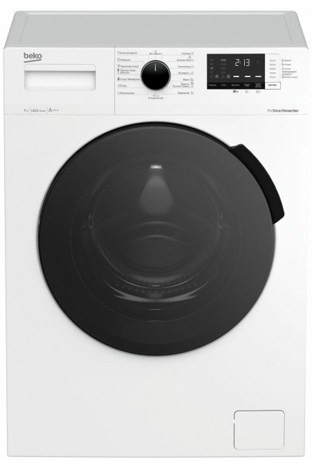 Стиральная машина Beko RPE78612W (белый/черный люк) 