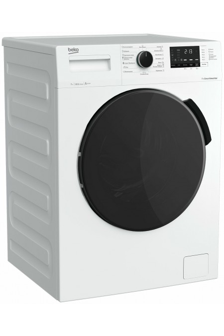 Стиральная машина Beko RPE78612W (белый/черный люк) 1