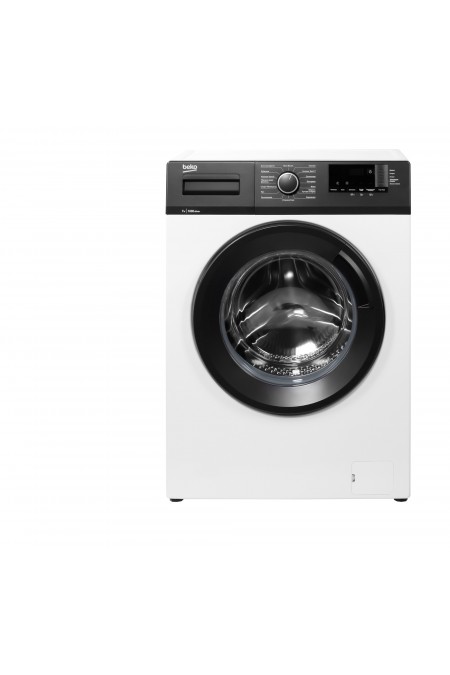 Стиральная машина Beko WHE7512XBW (белый/черный люк) 