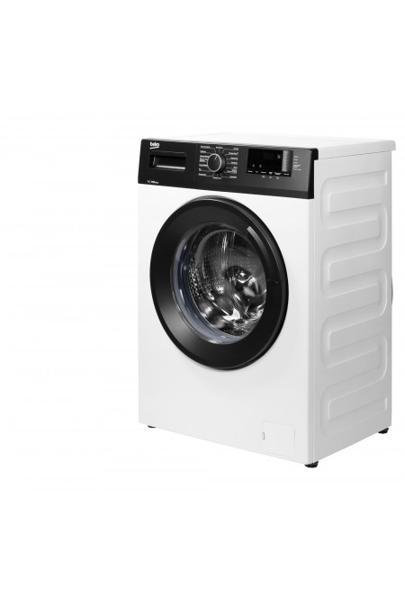 Стиральная машина Beko WHE7512XBW (белый/черный люк) 1