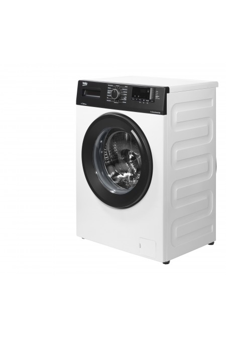 Стиральная машина Beko WHE7612XBWI (белый/черный люк) 2