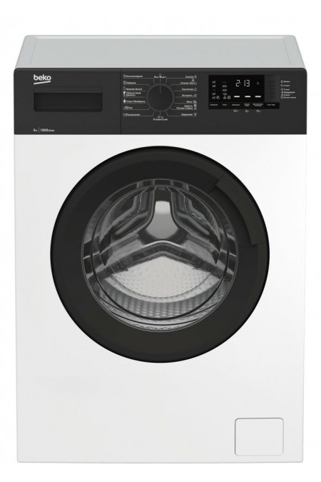 Стиральная машина Beko WRE65120ZAW (белый/черный люк) 