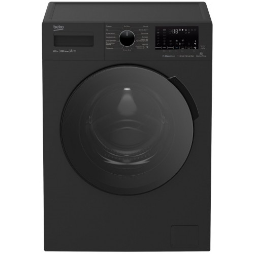 Стиральная машина Beko WSPE6H616A (черный) 