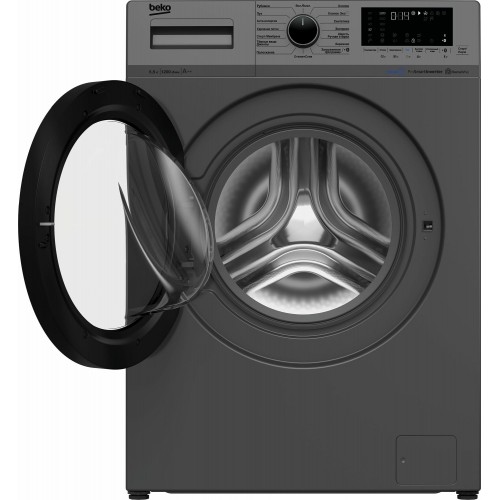 Стиральная машина Beko WSPE6H616A (черный) 5