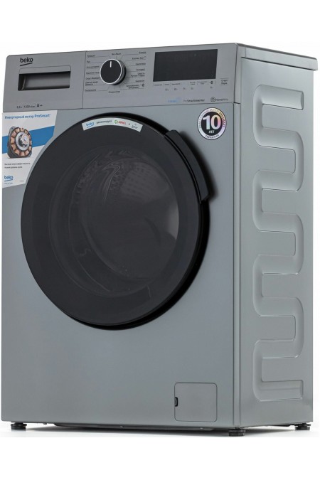 Стиральная машина Beko WSPE6H616S (серебристый) 1