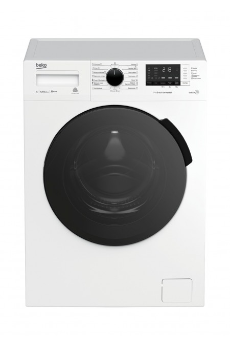 Стиральная машина Beko WSPE7612W (белый/черный люк) 