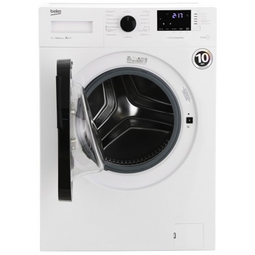 Стиральная машина Beko WSPE7612W (белый/черный люк) 2