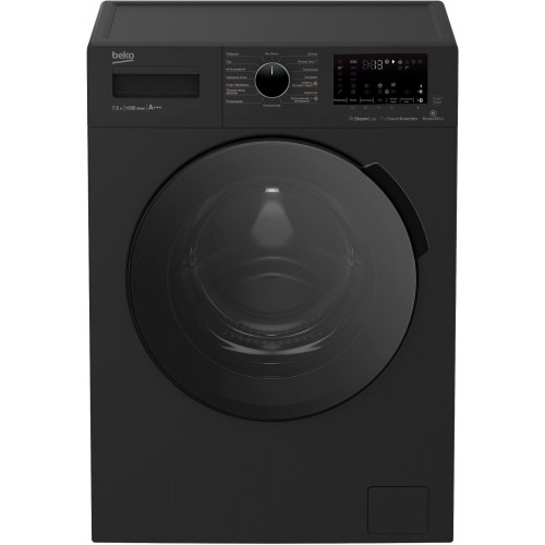 Стиральная машина Beko WSPE7H616A (черный) 