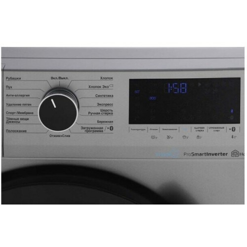 Стиральная машина Beko WSPE7H616S (серебристый) 9