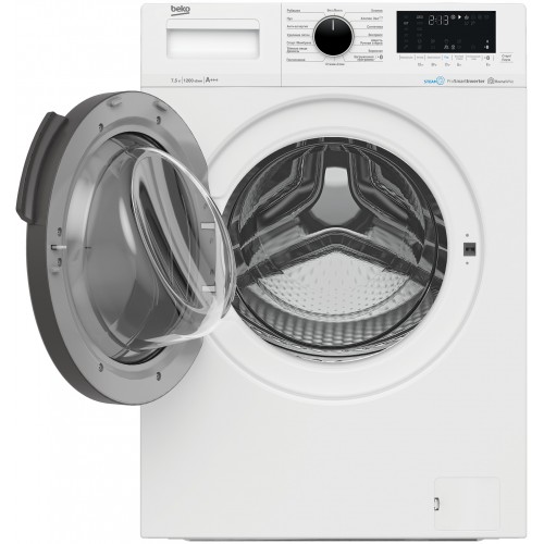 Стиральная машина Beko WSPE7H616W (белый/черный) 1