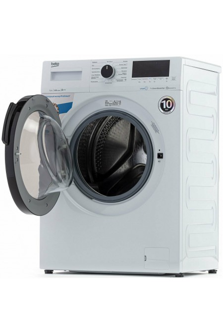 Стиральная машина Beko WSPE7H616W (белый/черный) 2