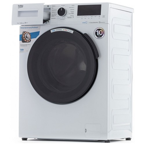 Стиральная машина Beko WSPE7H616W (белый/черный) 2