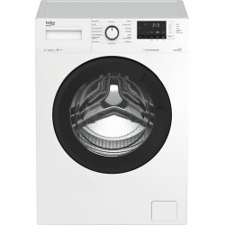 Стиральная машина Beko WSRE6612ZAWI (BY) (белый/черный люк)