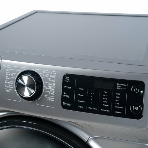 Стиральная машина БИРЮСА WM-SBM1014/15 M (металлик) 3