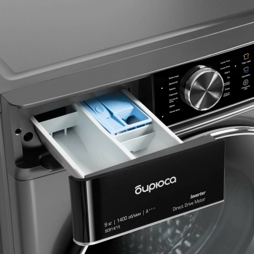 Стиральная машина БИРЮСА WM-SC914/15 S (металлик) 9