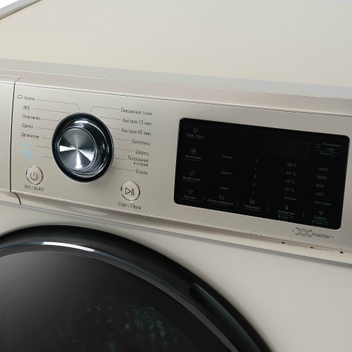 Стиральная машина БИРЮСА WM-SL1014/15 B (золотой) 4