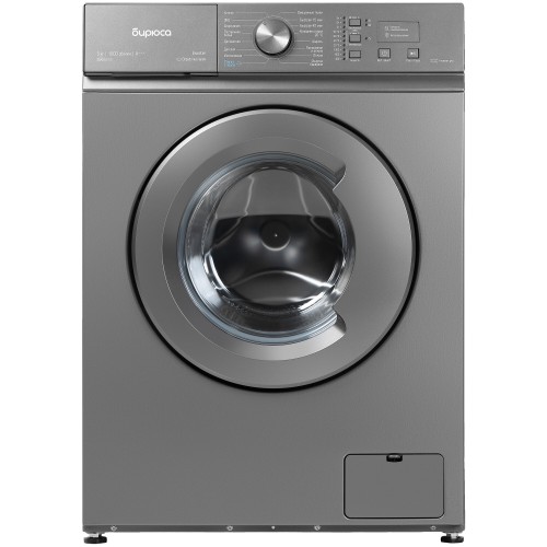 Стиральная машина Бирюса WM-SM510/10 M (металлик) 