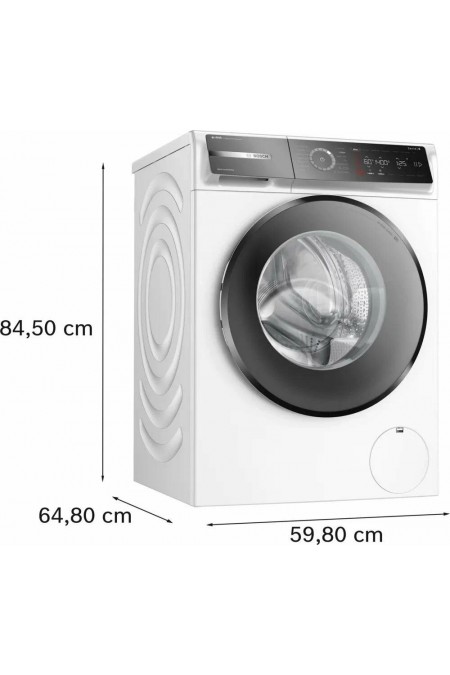 Стиральная машина Bosch WGB244A0SN (белый/черный люк) 1