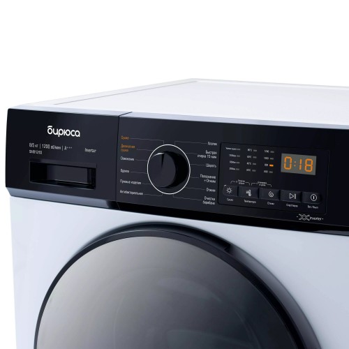 Стиральная машина c сушкой Бирюса WMD-SM812/03 (белый) 4