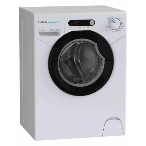 Стиральная машина Candy AQUE 1043DR-07 (белый/черный люк) 1