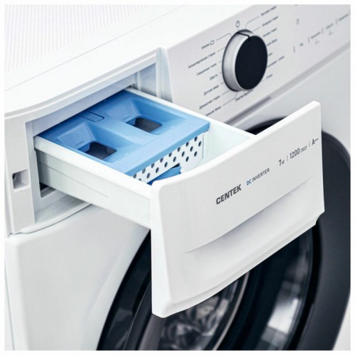 Стиральная машина Centek CT-1922 (белый/черный люк) 1