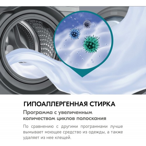 Стиральная машина Centek CT-1971 (серый) 3