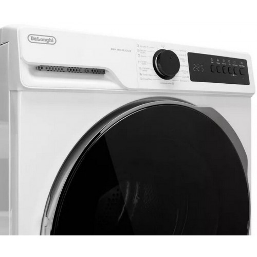 Стиральная машина DeLonghi DWM 1135 VI ALICIA (белый/черный люк) 6