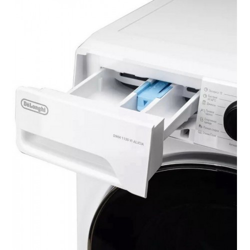 Стиральная машина DeLonghi DWM 1135 VI ALICIA (белый/черный люк) 7
