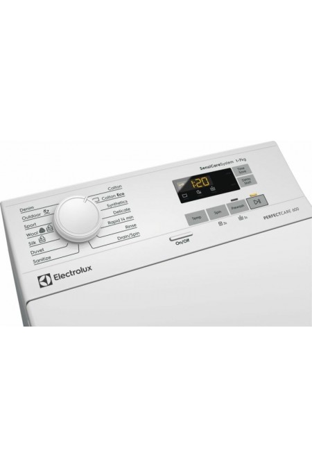 Стиральная машина Electrolux EW6TN5061F (с английской панелью управления) (белый) 1