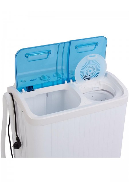 Стиральная машина Фея СМП 40НС (прозрачная крышка) (белый/голубой) 2