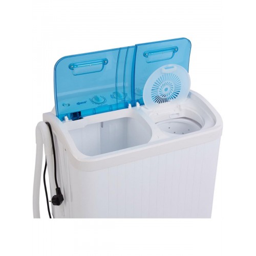 Стиральная машина Фея СМП 40НС (прозрачная крышка) (белый/голубой) 2