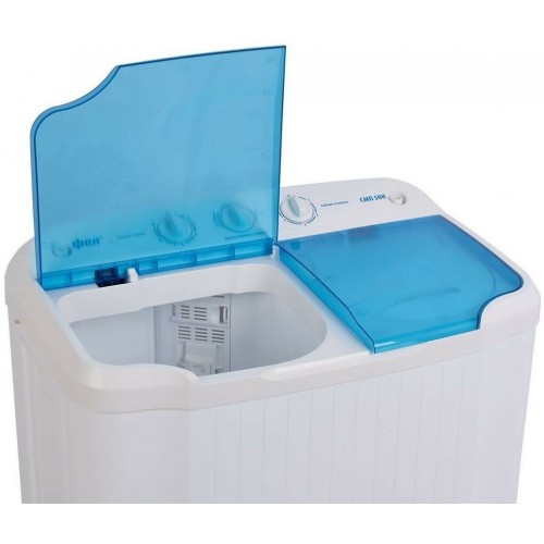 Стиральная машина ФЕЯ СМП 50НС (прозрачная крышка) (белый/синий) 2