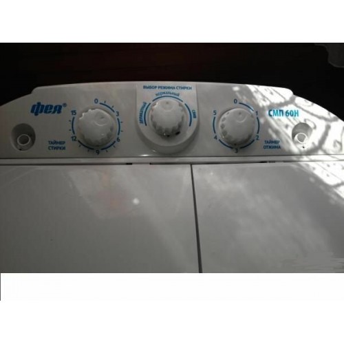 Стиральная машина ФЕЯ СМП 60Н (непрозрачная крышка) (белый/серый) 7