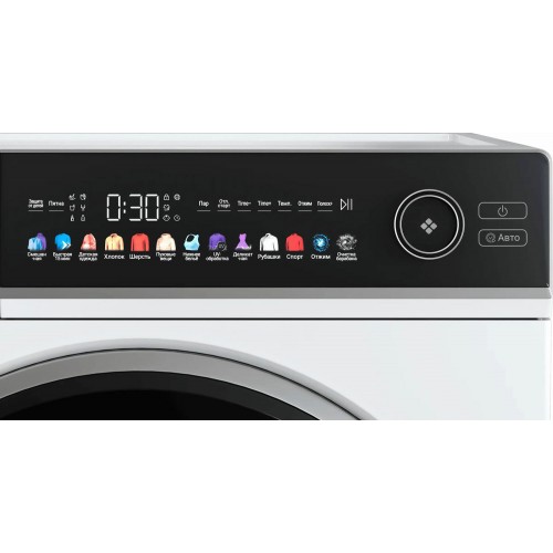 Стиральная машина Haier HW105-BP14336 (белый/черный люк) 3