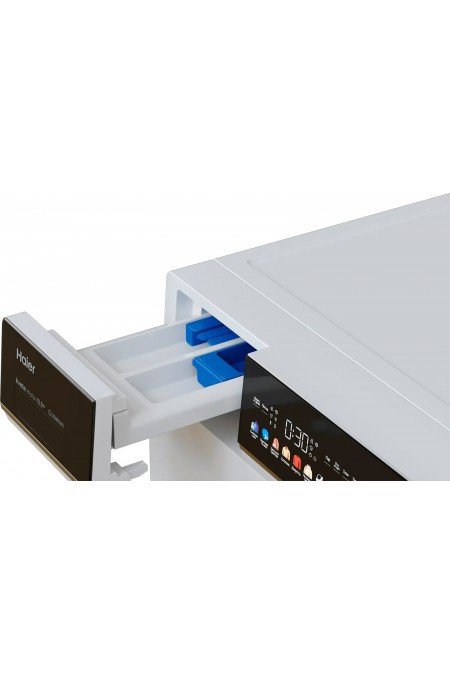 Стиральная машина Haier HW105-BP14336 (белый/черный люк) 5