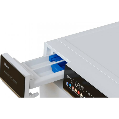 Стиральная машина Haier HW105-BP14336 (белый/черный люк) 5