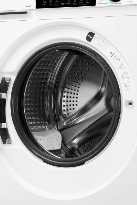 Стиральная машина Haier HW70-BP12337U1 (белый/черный люк) 9