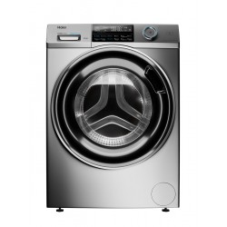 Стиральная машина Haier HW80-BP14969ASE (серебристый/черный люк)