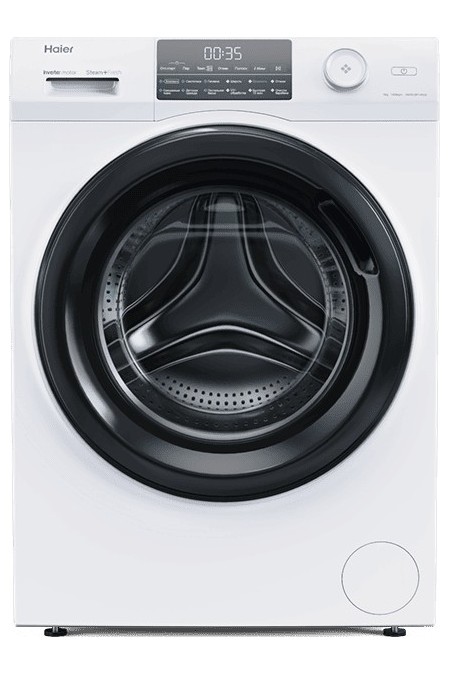 Стиральная машина Haier HW90-BP14959 (белый/черный люк) 