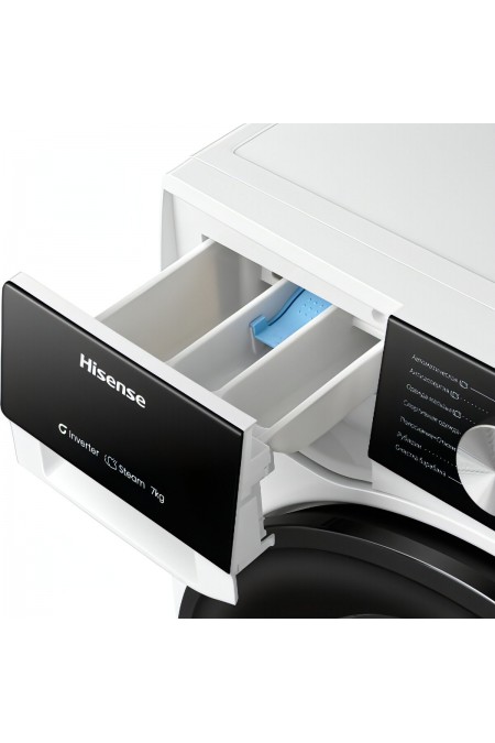 Стиральная машина Hisense WF3S7021BWU (белый/черный люк) 6