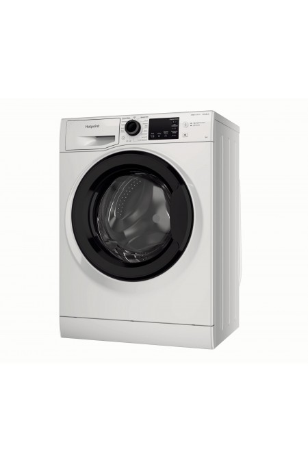 Стиральная машина Hotpoint-Ariston NSB 6039 K VE RU (белый/черный люк) 2