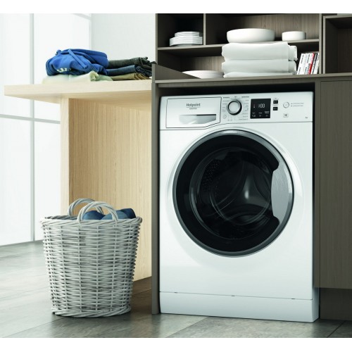Стиральная машина Hotpoint-Ariston NUS 5015 S RU (белый) 8