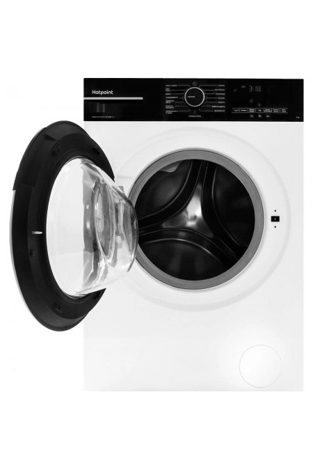 Стиральная машина Hotpoint-Ariston WSH 7291 VBX (белый/черный люк) 4